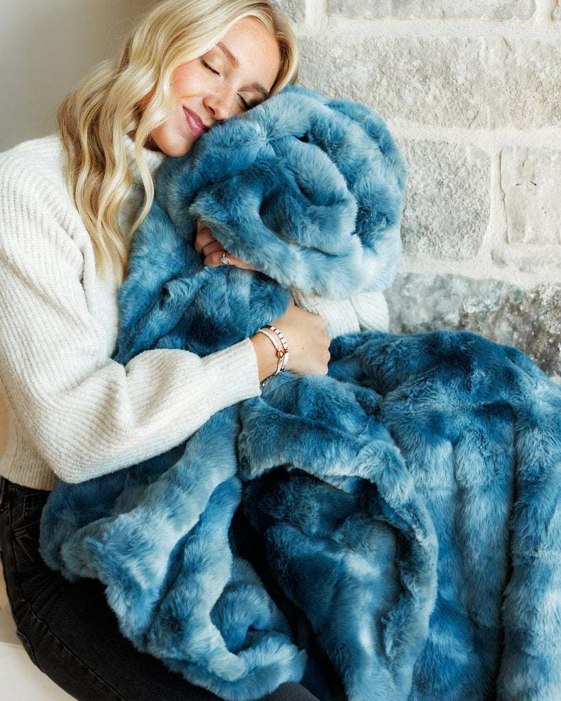 Premium Cloud Moonlight Plush Blanket Minky Couture