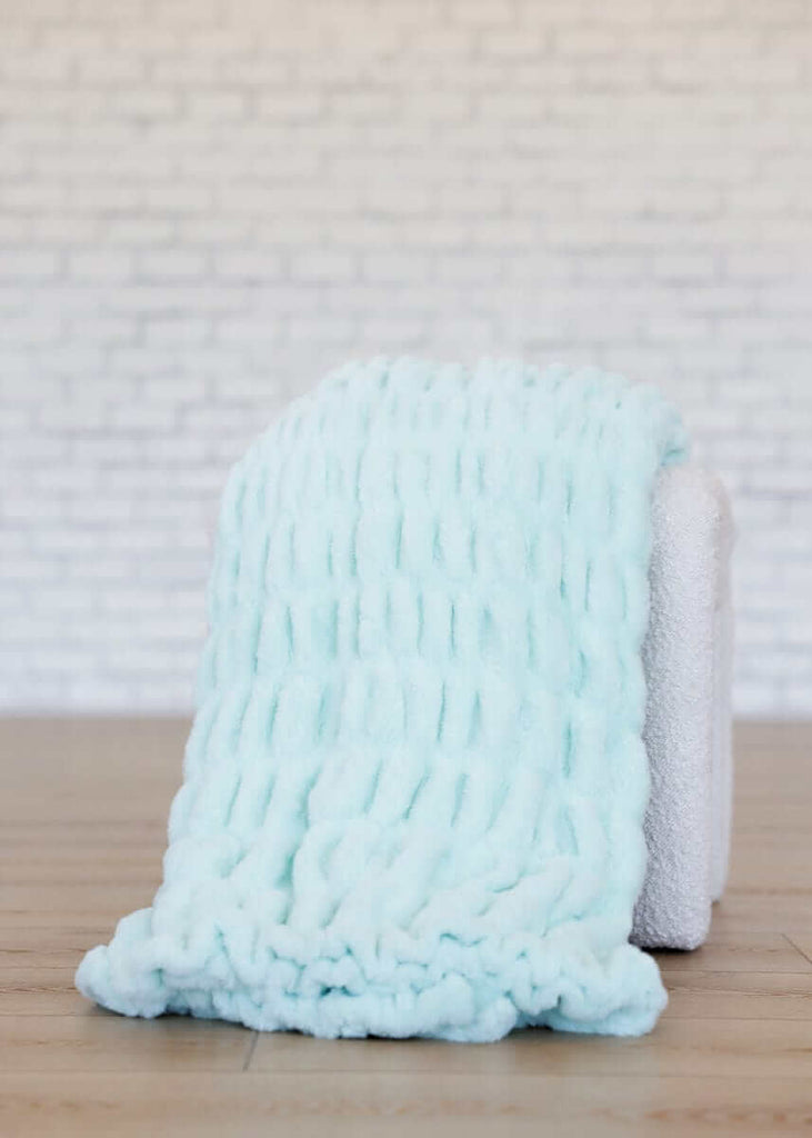 Hugs Brynley Plush Blanket Minky Couture