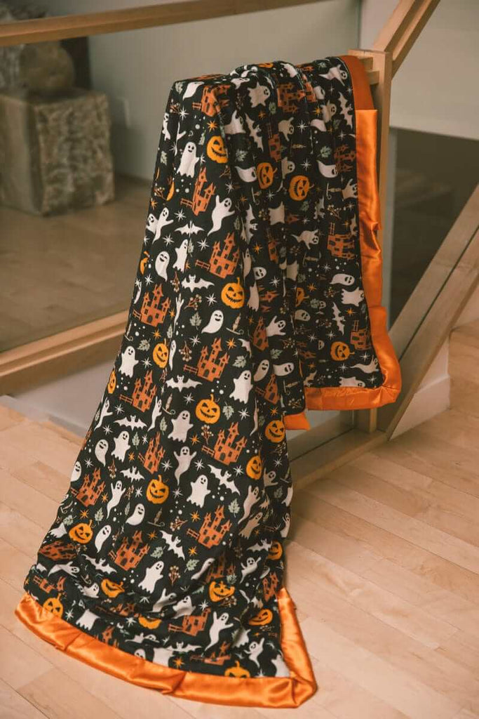 Spooky Night Plush Blanket Minky Couture - Main Image