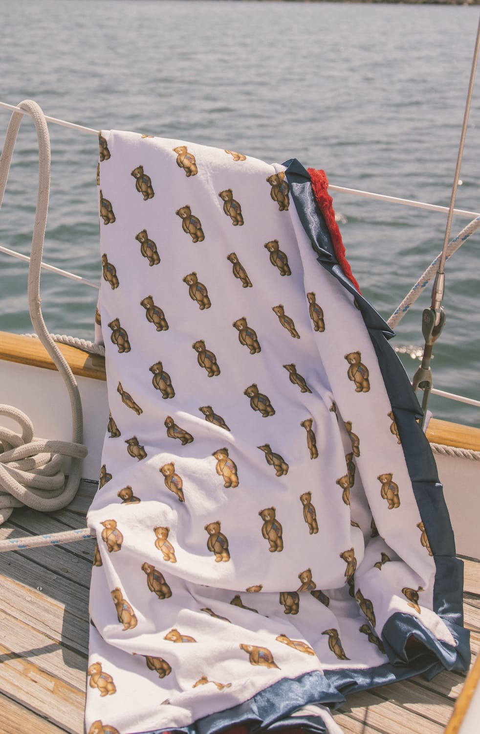 Patriotic Bear Blanket