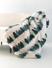 Lush Winter Tree Blanket