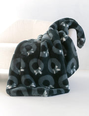 Lush Green Wreath Blanket