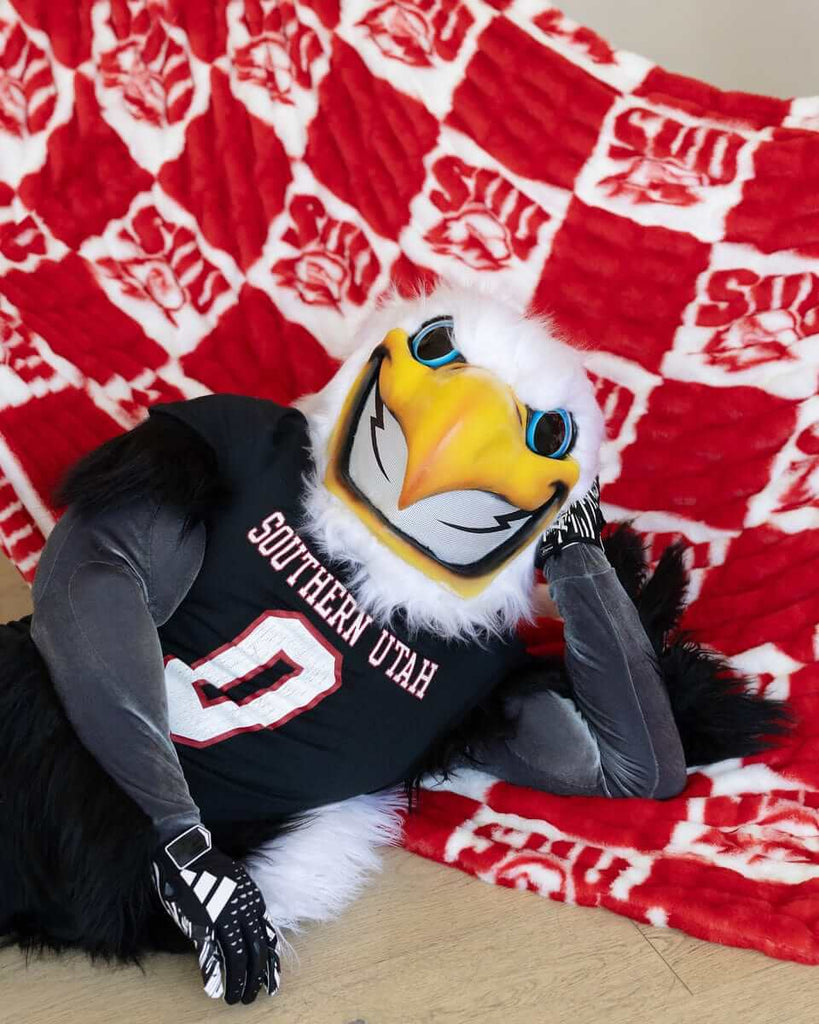 Southern Utah University Thunderbirds Minky Blanket | Minky Couture