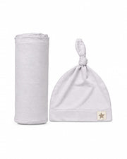 Swaddle and Hat - Dusty Orchid