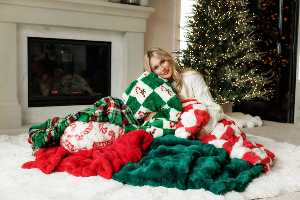 Embossed Snowflake Blanket