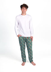 Montage Men's Jogger - Green Reindeer
