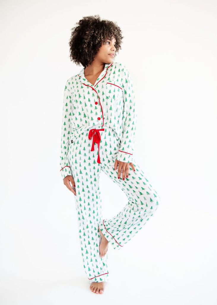 Middle of the Night Pajamas Tree Minky Couture