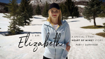 Heart of Minky Story - "I Am Elizabeth" Part 1 featuring Elizabeth in a snowy landscape.