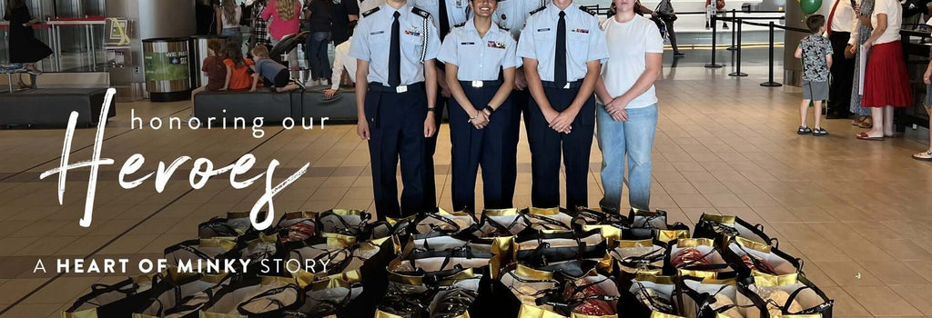 Heart of Minky Story - Honoring our Heroes