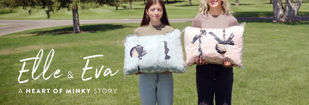 Heart of Minky Story - Elle & Eva