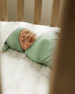 Swaddle and Hat - Meadow