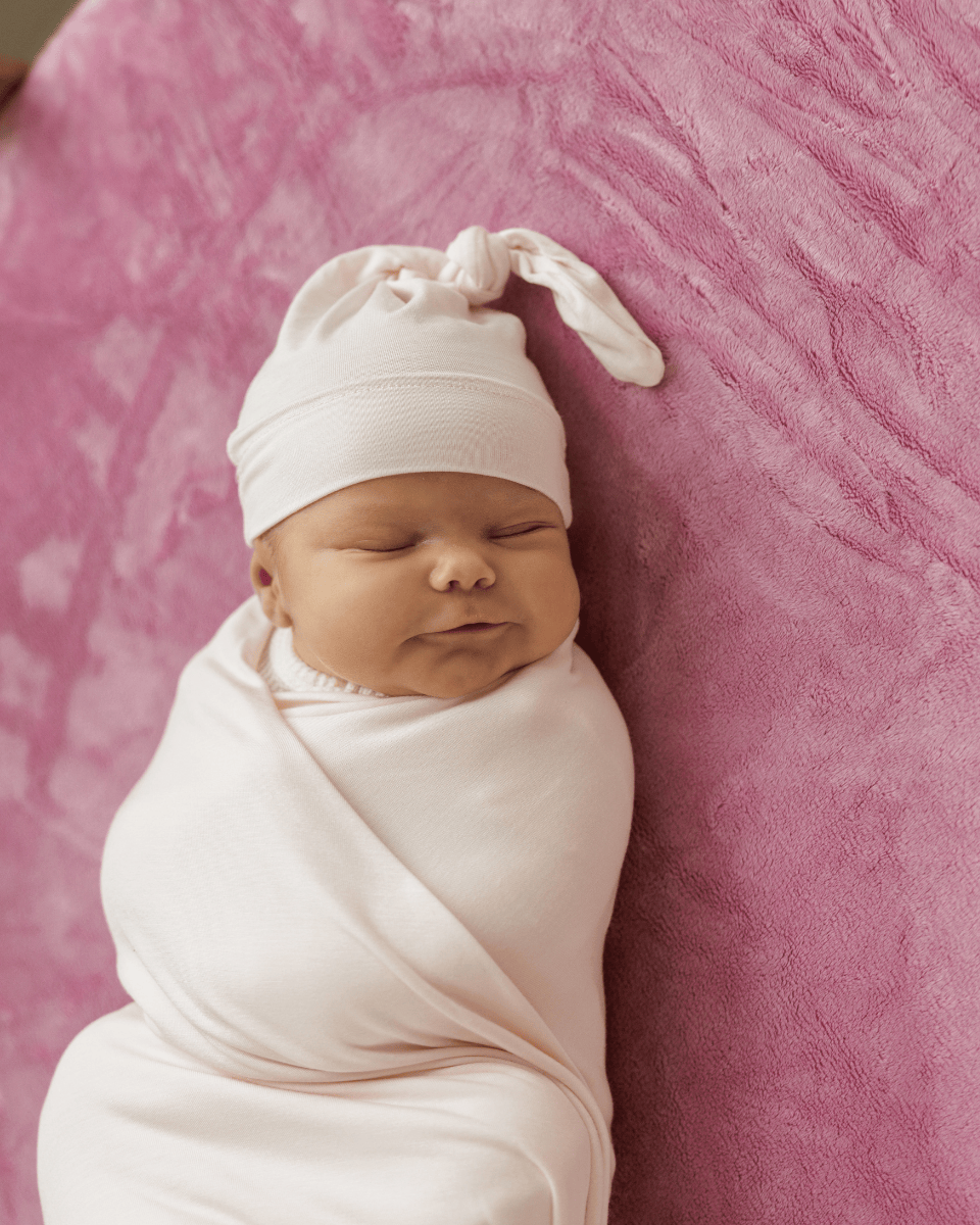 Swaddle and Hat - Ballet Slipper