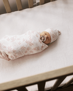 Swaddle and Hat - Sconset Rose