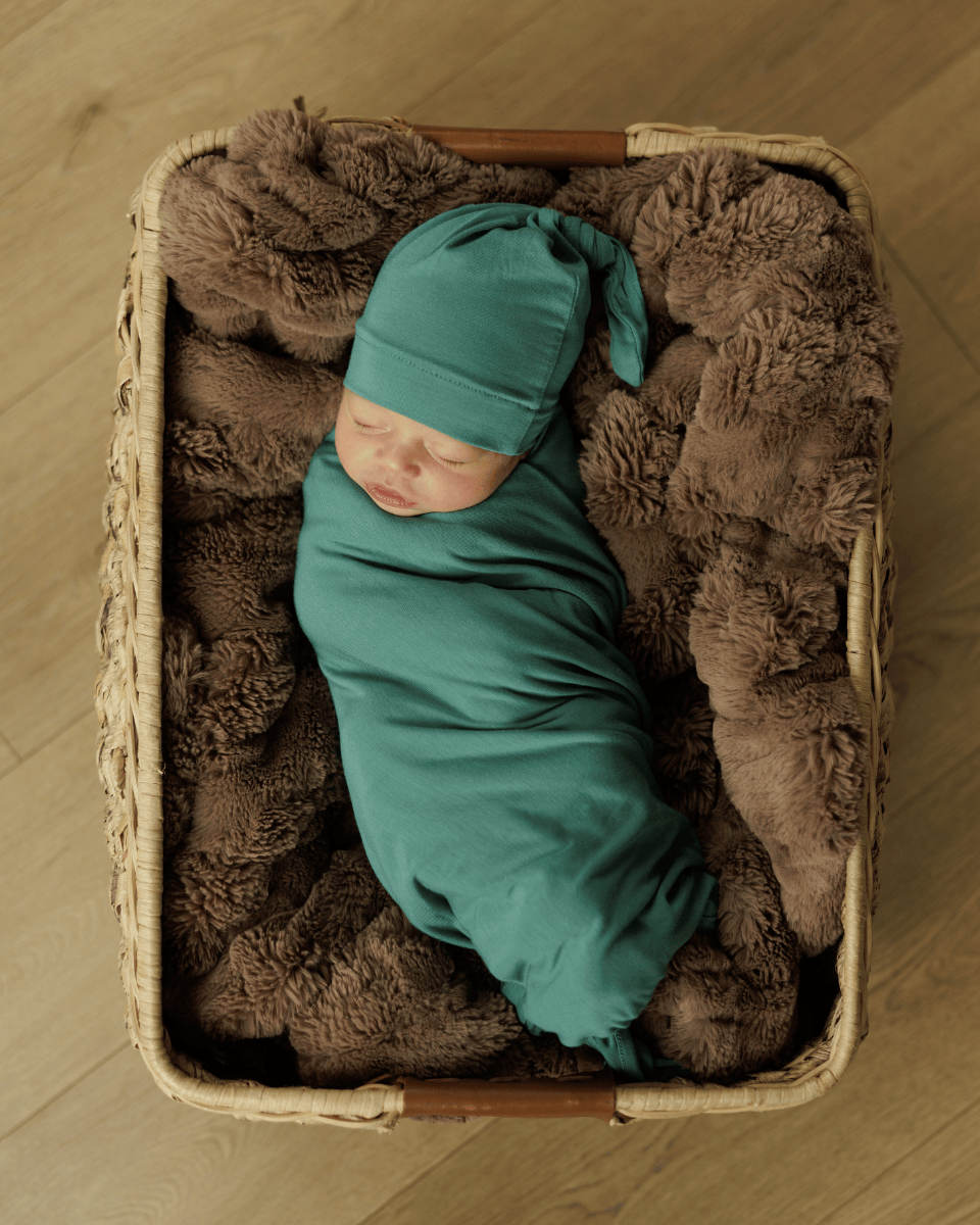 Swaddle and Hat - Tidal Forest