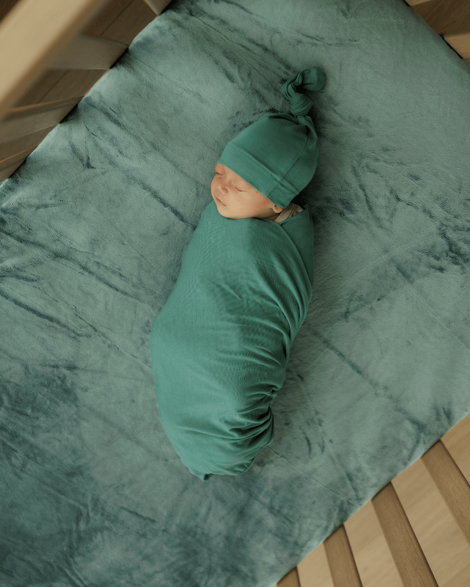 Swaddle and Hat - Tidal Forest