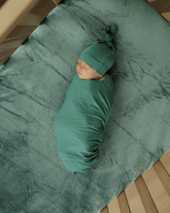 Swaddle and Hat - Tidal Forest