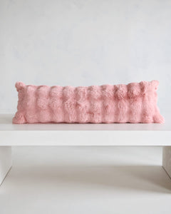 Ballet Rose Cloud Sham showcasing a plush and elegant pink design, perfect for enhancing decor and comfort.