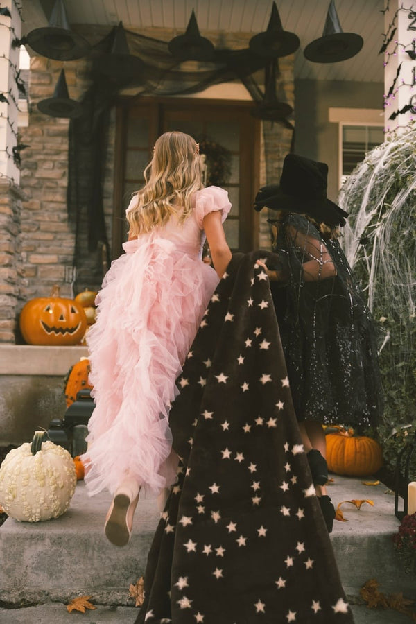 Lush Halloween Stars Blanket