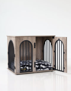 Cloudy Day Black Crate Pad