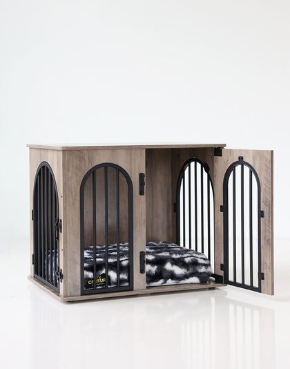 Cloudy Day Black Crate Pad