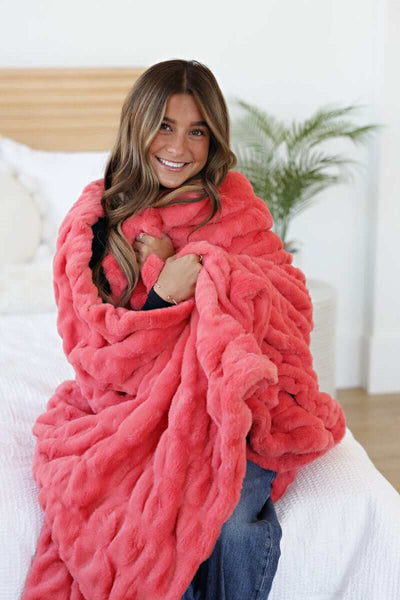 Hugs Jensen Plush Blanket | Minky Couture