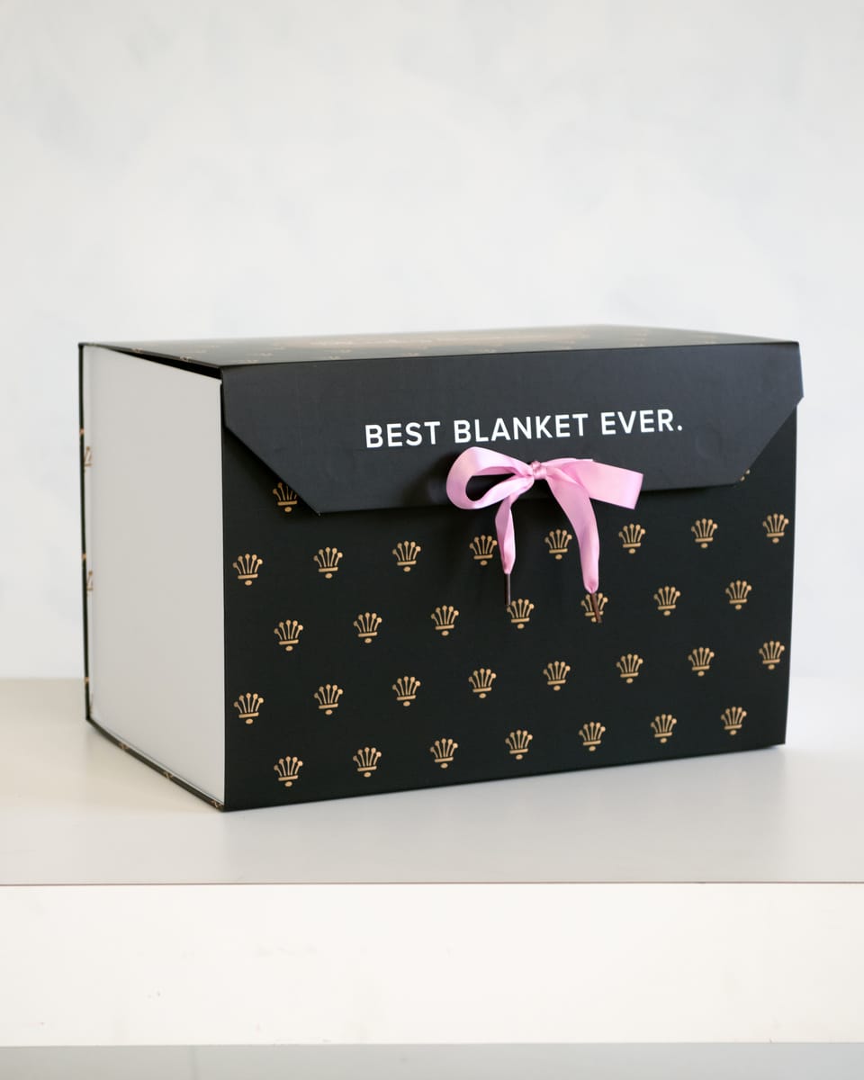 Gift Box featuring stylish design with text 