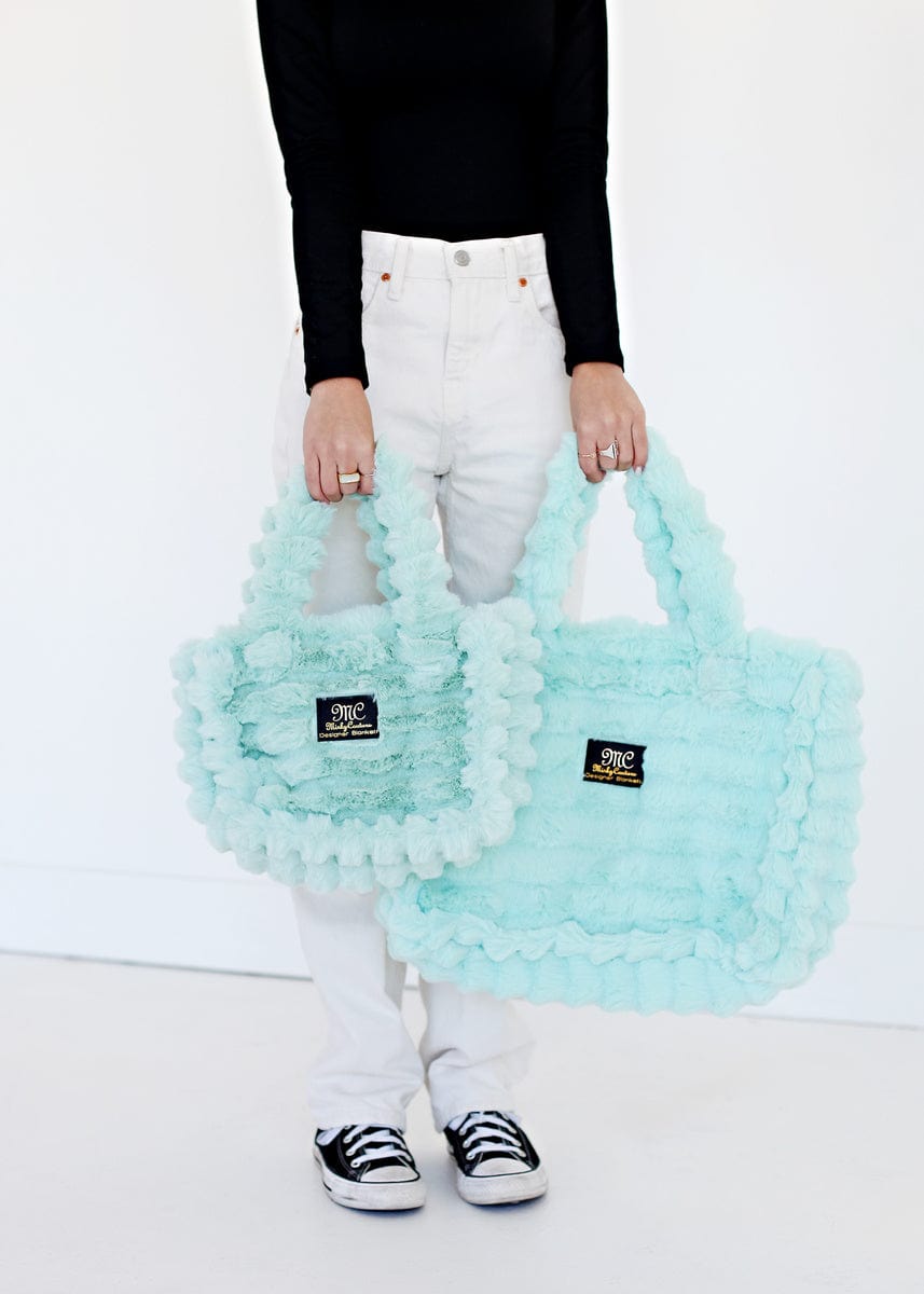 Annie Bag - Ripple Tiffany Plush Handbag Small