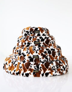 Brown Cow Pet Bed
