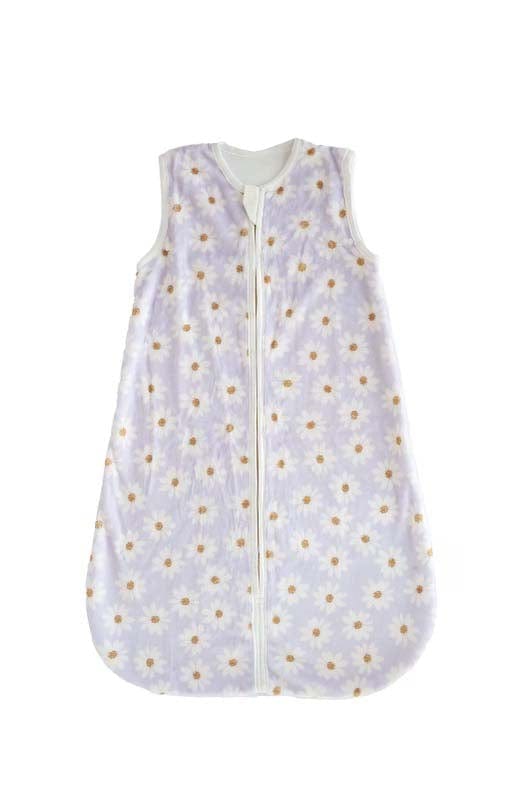 Lavender Daisy Wearable Minky Blanket Minky Couture