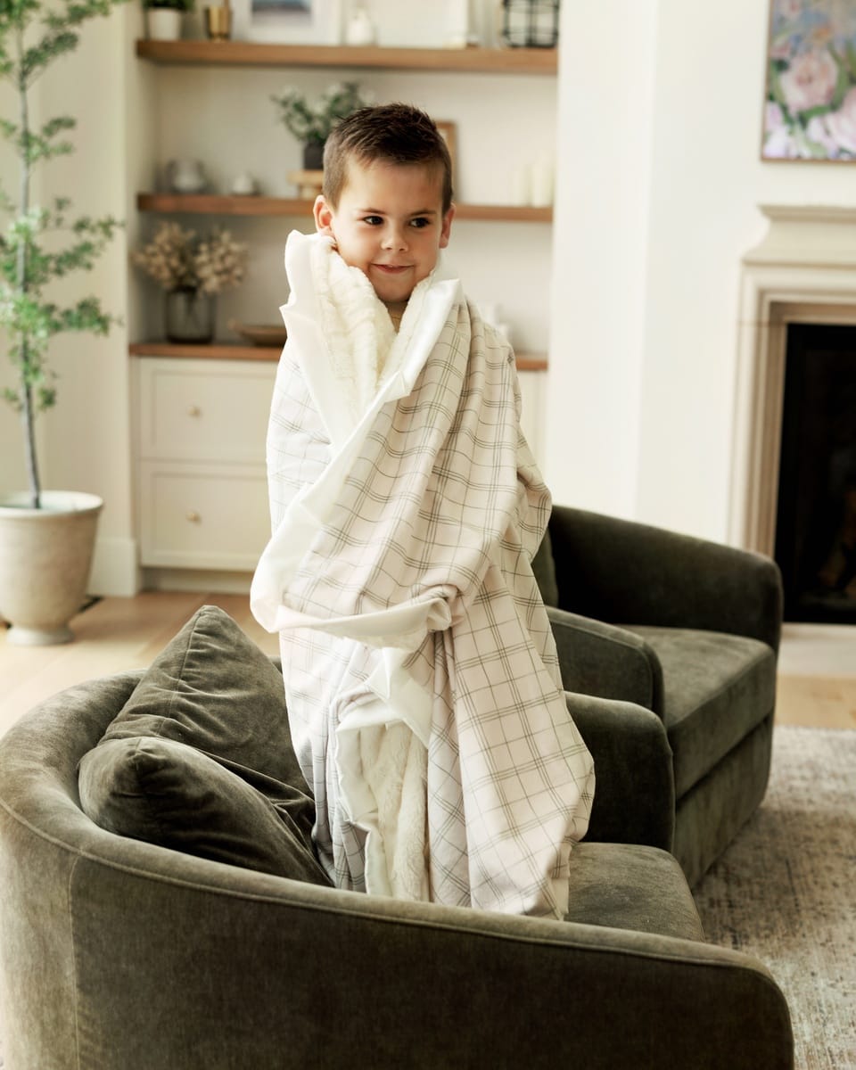 Woven Seagrass Blanket