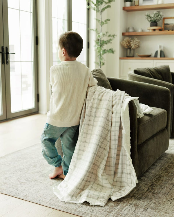 Woven Seagrass Blanket
