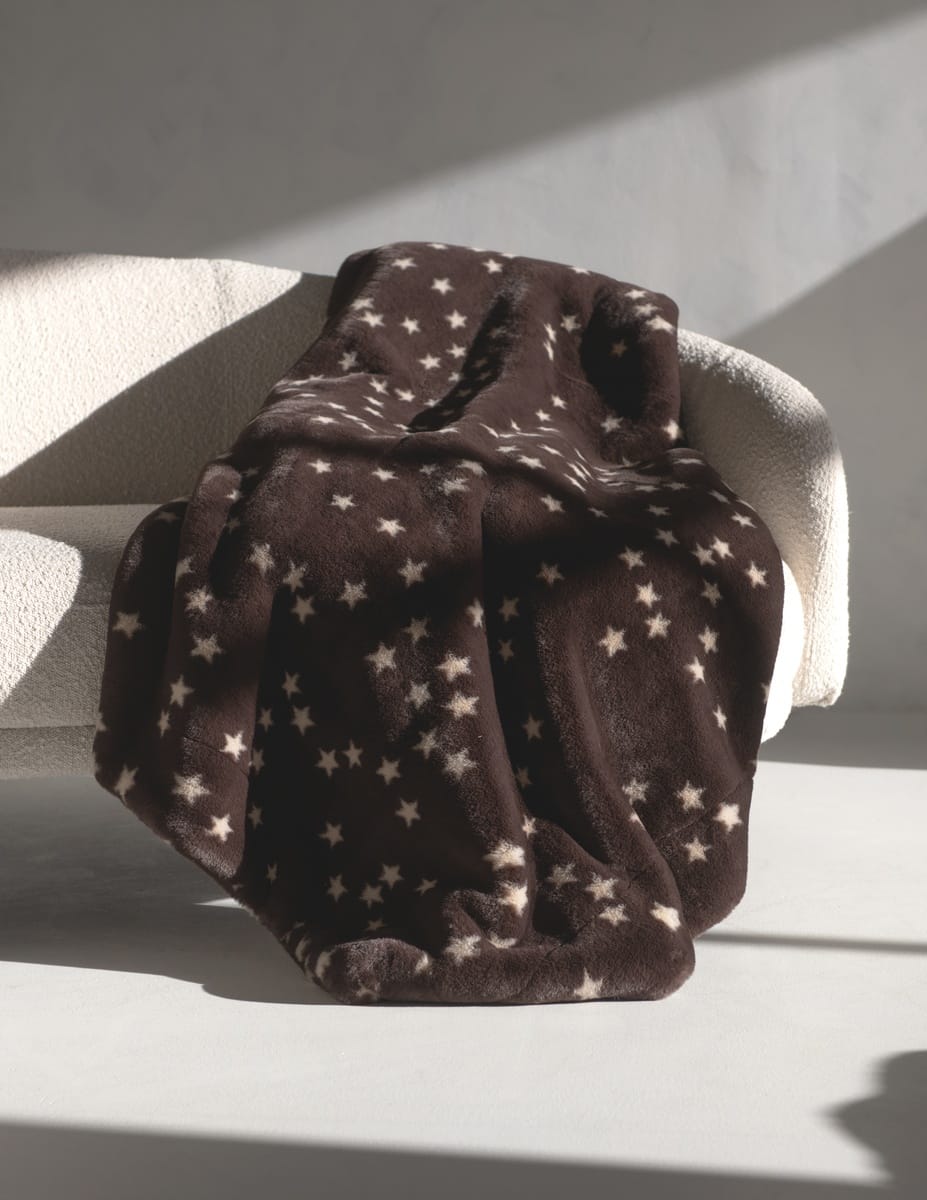 Lush Halloween Stars Blanket