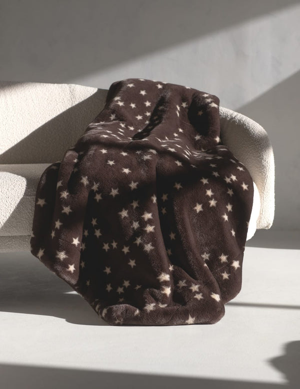 Lush Halloween Stars Blanket