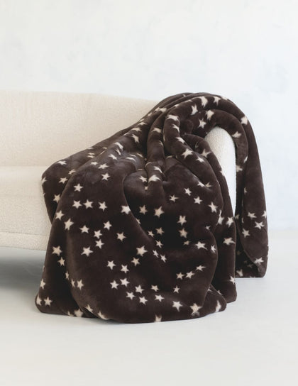 Lush Halloween Stars Blanket