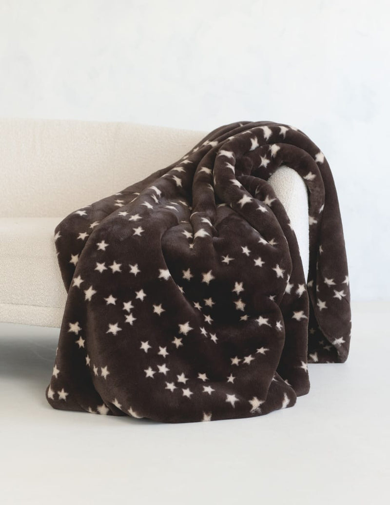 Lush Halloween Stars Blanket