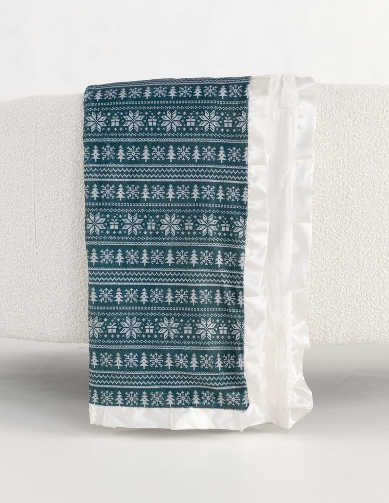 Scandinavian Green Blanket - COMING SOON