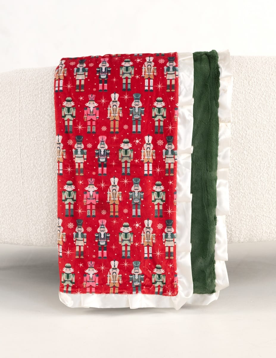 Nutcracker Red Blanket - COMING SOON