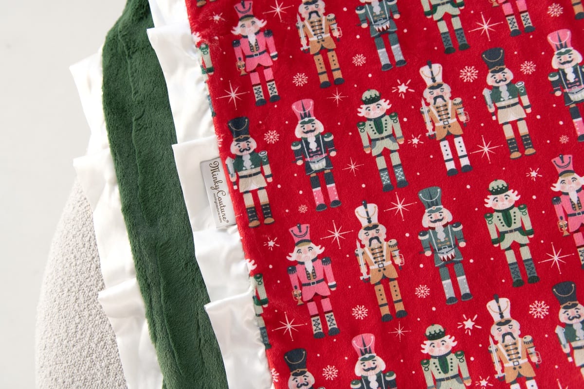 Nutcracker Red Blanket - COMING SOON