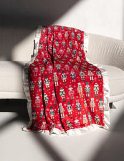 Nutcracker Red Blanket - COMING SOON
