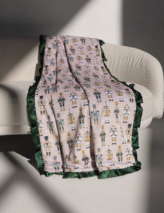Nutcracker Cream Blanket - COMING SOON