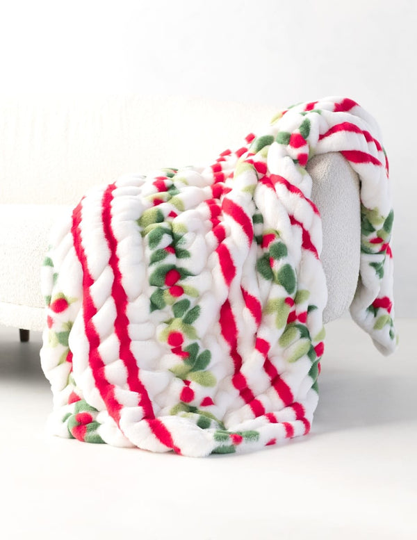 Original Hugs Holly Stripe Blanket - COMING SOON