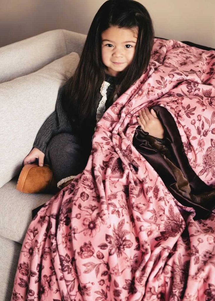 Valentine Floral Blanket