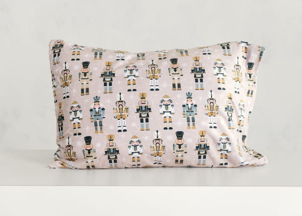 Nutcracker Cream | Christmas Pillowcase 