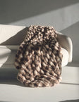 Hugs Milk Chocolate Gingham Blanket