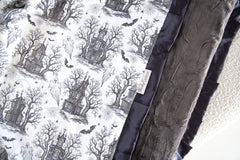 Haunted Toile Blanket
