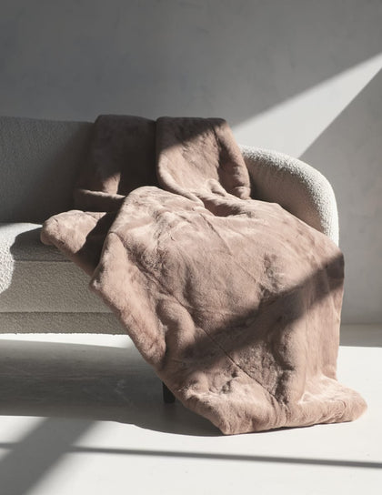 Lush Milk Chocolate Blanket