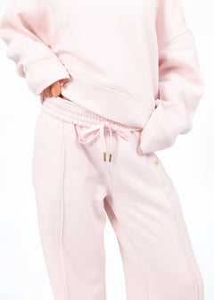Women's Wide Leg Sweat Pant - Ballet Pink