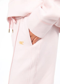 Women's Wide Leg Sweat Pant - Ballet Pink