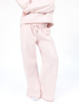 Women's Wide Leg Sweat Pant - Ballet Pink