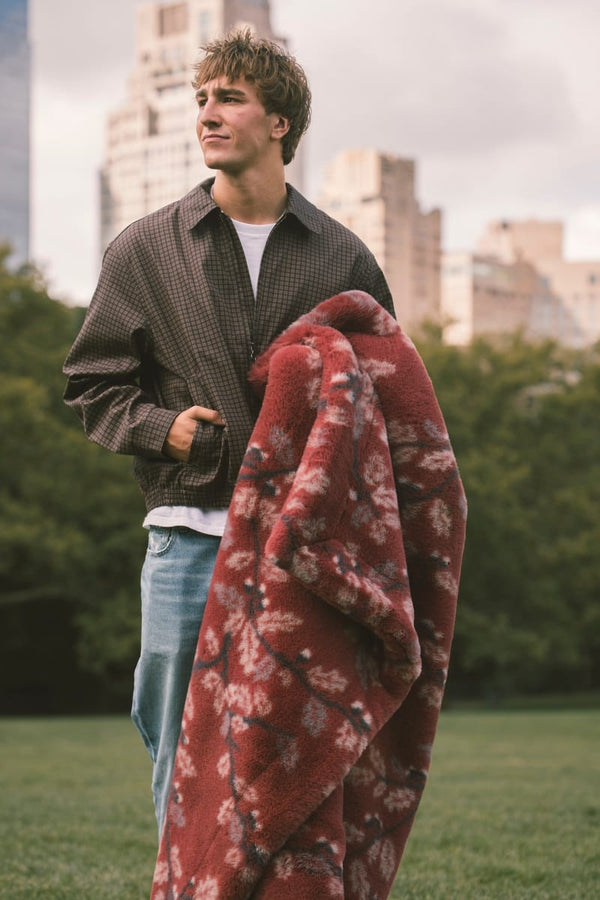 Lush Fall Oak Rust Blanket